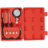 Compression Tester Kit for Vehicles, Compatible with Motorcycle, Car, Outboard, Chainsaw, Snowmobile, Gasoline Engine