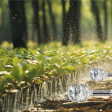 2 Pack Bubbler Sprinkler Heads, Aluminum Diffuser Flood Nozzle for Delicate Watering, Gentle Garden Metal Watering Soaker Sprinkler for Plants Garden Lawn Yard