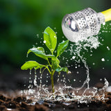2 Pack Bubbler Sprinkler Heads, Aluminum Diffuser Flood Nozzle for Delicate Watering, Gentle Garden Metal Watering Soaker Sprinkler for Plants Garden Lawn Yard