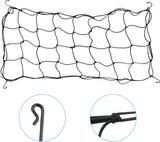 2 x 4Ft Trellis Netting with Hook, Heavy Duty Stretchy Scrog Plant Net Support for Indoor Outdoor Garden Plant Growing Tents