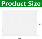 15 x 10 Ft Plant Sun Protection Cloth, Garden Plant Shade Cloth, Non-Woven White Light Refraction Sunshade Cloth for Protecting Plants Vegetable Rows from Direct Sunlight