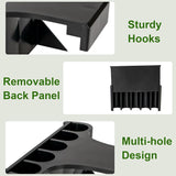 Hydroponic Aquarium Plant Holder 2 Pack Black 9x9x6cm for Aquascape Plant Cultivation