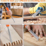 4 Piece Wood Chisel Sets Woodworking Tools Set, Wood Chisels for Woodworking + Silicone Soda Can Cover Lids, Pop Can Covers