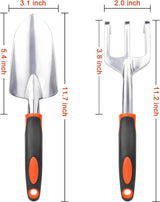 Garden Tools Set, 3 Pack Heavy Duty Gardening Tools Set + Garden Tool Set, 2 Pack Heavy Duty Gardening Tools Set