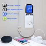 Upgraded Watt Meter Power Meter Plug Home Electricity Usage Monitor+ Garden Tools Set, 3 Pack Heavy Duty Gardening Tools Set Include Garden Shovel