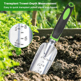 Upgraded Watt Meter Power Meter Plug Home Electricity Usage Monitor+ Garden Tools Set, 3 Pack Heavy Duty Gardening Tools Set Include Garden Shovel