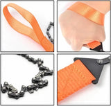 1pc Portable Pocket Chainsaw,High-Performance Steel Rope Chain for Rapid Cutting, Durable Hand Operated Survival Tool, Perfect Outdoor Adventures, Camping, Hiking, Emergency Kits