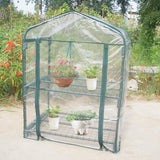 Mini Kas Small for Plants Outdoor Indoor, Portable Grow Tent with Zip Openings Flower House Gardening Backyard