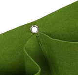 Green Garden Verticale plant pot, multi-pocket wall holder, felt, herb pot for indoor and outdoor use, 18 pockets, 50 x 100 cm Taschen