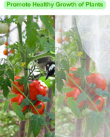 4 Packs Bird Netting Pest Barrier with Drawstring, 4.9Ft x 3.3Ft+3.3FT x 2.7FT Garden Tree Netting Pest Barrier Fruit Covers Prevent Fruits Plants from Squirrel Bird Insect Deer Animals