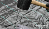 Garden Stakes, Ground Anchors Pegs U Shaped Garden Staples Pins Spikes for Securing Lawn Farm Sod Weed Barrier Landscape Grass Fabric Netting, More Applications 15CM 20 Pcs