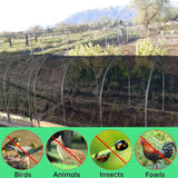 Mosquito Netting Garden Mesh Netting, 33x10Ft Bird Fine Patio Garden Screen Mesh Netting Barrier Hunting Blind Plant Protecting Net for Balcony Porch Protecting Your Skin Plants Vegetables DIY