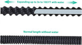 75FT Expandable Garden Hose with 8 Spraying Modes, Shut-Off Valve, Handy Water Pipe for Watering Garden and Washing Car, Expandable Water Hose Tool for Home Use