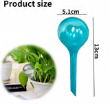 12 Pcs Plant Watering Globes, Automatic Watering Bulbs, Plastic Garden Watering Globes Device, Water Device Drip for Plant, Self-Watering System for Indoor Outdoor Garden (Lake Blue)