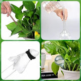 12 Pcs Plant Watering Globes, Automatic Watering Bulbs, Plastic Garden Watering Globes Device, Water Device Drip for Plant, Self-Watering System for Indoor Outdoor Garden (Lake Blue)