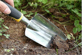 Garden Trowel Hand Shovel, Cast Aluminum Heavy Duty Gardening Tool Potting Tools, Garden Hand Tools For Weeding, Digging, Planting