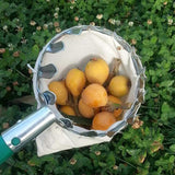 Fruit Picking Tool,Fruit Pickers Gardening Picking Tools Metal Fruit Picker with Collection Bag for Harvesting Apples, Citrus, Pears, Peaches
