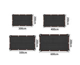 Black Shade Cloth with Grommets - S
