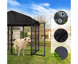 Black Shade Cloth with Grommets - S