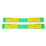 2PCS Bee Door Sliding Guards Beehive Entrance Reducer Beekeeping Gate Anti Escape Frame Vents 31.5cm / 12.4in