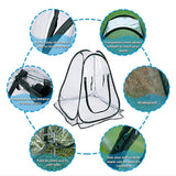 Foldable Portable Mini Home Garden Greenhouse Succulent Flower Warm Cover Windproof Rainproof Greenhouse