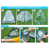Foldable Portable Mini Home Garden Greenhouse Succulent Flower Warm Cover Windproof Rainproof Greenhouse