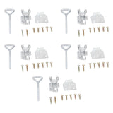 5 Set Beehive Lock Fasteners Adjustable Bee Box Locked Buckle Beehive Bottom Connector Beekeeping Supplies