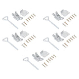 5 Set Beehive Lock Fasteners Adjustable Bee Box Locked Buckle Beehive Bottom Connector Beekeeping Supplies