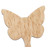 30PCS Plant Label Wood Plant Tag Eco Friendly Garden Flower Potted Plant Sign for Greenhouse