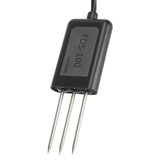 IP68 Soil Moisture Sensor Humidity Transducer for Garden Greenhouse Agriculture 0‑100% 2s ResponseOutput 0‑2V 7‑24V