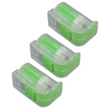 3Pcs Queen Bee Marking Cage Catcher Plastic One Handed Bee Queen Marker Bottle Beekeeping Tools for Beekeepers Green