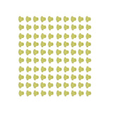 100PCS Queen Bee Rearing Cup Plastic Vivid Color Beekeeping Bee Cell Cup for Beekeeper Yellow