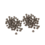 100PCS Queen Bee Rearing Cup Plastic Vivid Color Beekeeping Bee Cell Cup for Beekeeper Grey