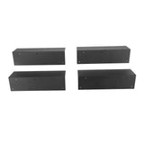Steel Raised Garden Bed Corner Brackets (4 Pack) — Rust-Resistant Metal Bed Corners