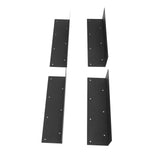 Steel Raised Garden Bed Corner Brackets (4 Pack) — Rust-Resistant Metal Bed Corners