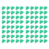 100pcs Greenhouse Clamps Film Row Cover Netting Tunnel Hoop Clip Frame Shading Net Rod Clip Greenhouse Film Clamps 8mm / 0.3in