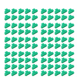100pcs Greenhouse Clamps Film Row Cover Netting Tunnel Hoop Clip Frame Shading Net Rod Clip Greenhouse Film Clamps 8mm / 0.3in