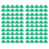 100pcs Greenhouse Clamps Film Row Cover Netting Tunnel Hoop Clip Frame Shading Net Rod Clip Greenhouse Film Clamps 8mm / 0.3in