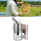 11Pc/Set Beehive Smoker Bee Brush Yellow Needle Scratcher Queen Bee Clips Comb Scratcher Kit