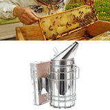 11Pc/Set Beehive Smoker Bee Brush Yellow Needle Scratcher Queen Bee Clips Comb Scratcher Kit