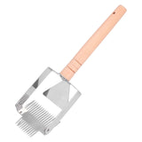 Uncapping Fork Double Head Honey Cutting Fork Scraper Beehive Tool Beekeeping ToolsWooden Handle