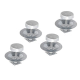 4Set Ant Proof Hive Feet Stainless Steel Beehive Base Beekeeping Beehive Stand for Beekeeper