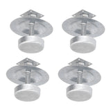 4Set Ant Proof Hive Feet Stainless Steel Beehive Base Beekeeping Beehive Stand for Beekeeper