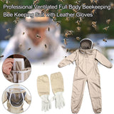 Bee Suit with Gloves Beekeeping Protective Suits Beekeeper Suit Bee Keeper Gear Coveralls Bee Outfit