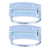 2Pcs Beehive Handle Thicken Stainless Steel Handles for Beehive Box Beekeeping Supply