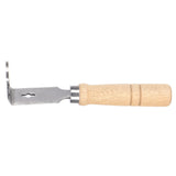 Beehive Frame Cleaning Shovel with Wood Handle Stainless Steel Scraper Cleaner Supply
