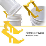 Plastic Bee Honey Bucket Rack Frame Grip Holder Beekeeping Beekeepers Tool