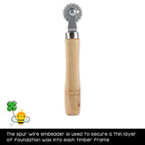 7Pcs A Set of Beekeeping Equipment Kit Bee Brush Uncapping Fork Beekeeper Tools