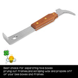 7Pcs A Set of Beekeeping Equipment Kit Bee Brush Uncapping Fork Beekeeper Tools