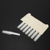 8 Head Plastic Bee Honey Scraping Tool Wax Extractor Beekeeping Equipments